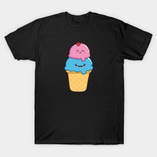 Kawaii Ice Cream Delight T-Shirt